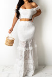 namcoverse Lace Fishtail Dress Suit