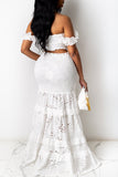 namcoverse Lace Fishtail Dress Suit