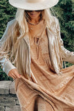 namcoverse Lapel Tassel Decoration Short Jacket