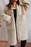 namcoverse Large Pocket Open Front Cardigan