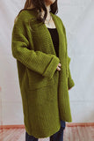 namcoverse Large Pocket Open Front Cardigan