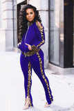 namcoverse Leopard Print Patchwork Tracksuits Suits