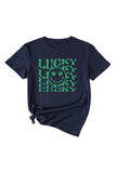 namcoverse Lucky Smile Clover Printed T-shirt