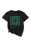 namcoverse Lucky Smile Clover Printed T-shirt