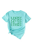 namcoverse Lucky Smile Clover Printed T-shirt