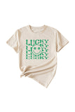 namcoverse Lucky Smile Clover Printed T-shirt