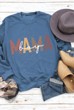 namcoverse Boy Mama Letter Printed Sweatshirt