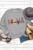 namcoverse Boy Mama Letter Printed Sweatshirt