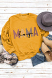 namcoverse Boy Mama Letter Printed Sweatshirt