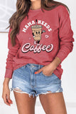 namcoverse Mama Needs Coffee Graphic Sweatshirt