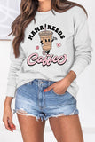 namcoverse Mama Needs Coffee Graphic Sweatshirt