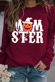 namcoverse Momster Pumpkin Graphic Sweatshirt