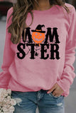 namcoverse Momster Pumpkin Graphic Sweatshirt