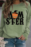 namcoverse Momster Pumpkin Graphic Sweatshirt