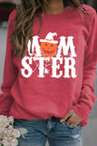 namcoverse Momster Pumpkin Graphic Sweatshirt