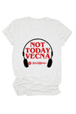 namcoverse Not Today Vecna Printed T-shirt