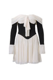 namcoverse Off Shoulder Bow Corset Dress
