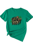 namcoverse One Lucky Mama Leopard Graphic T-shirt