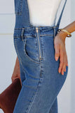 namcoverse Open Back Flared Denim jumpsuits