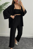 namcoverse Open Front Shirt Long Pants Suits