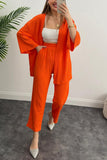 namcoverse Open Front Shirt Long Pants Suits