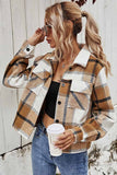 namcoverse ARO LORA Plaid Single Breasted Coat