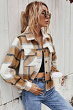 namcoverse ARO LORA Plaid Single Breasted Coat