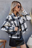 namcoverse ARO LORA Plaid Single Breasted Coat