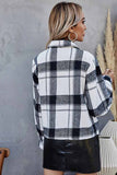 namcoverse ARO LORA Plaid Single Breasted Coat