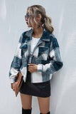 namcoverse ARO LORA Plaid Single Breasted Coat