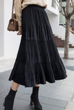 namcoverse Pleuche Pleated Skirt