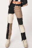 namcoverse Paneled Straight-leg Jeans