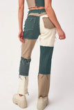 namcoverse Paneled Straight-leg Jeans