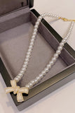 namcoverse Pearl Bow Necklace