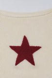namcoverse Pentagram Jacquard Crimping Sweater