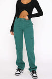 namcoverse Pocketed Low-waisted Jeans