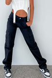 namcoverse Pocketed Low-waisted Jeans