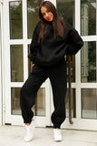 namcoverse Pocketed Hoodie Elastic Waist Long Pants Set