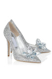 namcoverse Pointed-toe Glitter Crystal High Heel