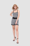 namcoverse Polka Dot Knitted Two Piece Set