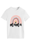 namcoverse Rainbow Letter Print T-shirt