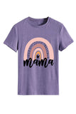 namcoverse Rainbow Letter Print T-shirt