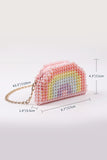 namcoverse Rainbow Pearl Handmade Crossbody Bag