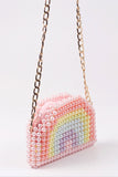 namcoverse Rainbow Pearl Handmade Crossbody Bag