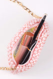 namcoverse Rainbow Pearl Handmade Crossbody Bag