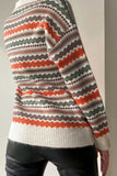 namcoverse Retro Contrast Knit Cardigan