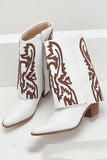 namcoverse Retro Point-toe Western Boots