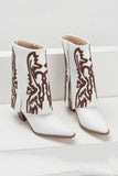 namcoverse Retro Point-toe Western Boots