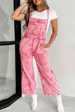 namcoverse Retro Solid Denim Jumpsuits