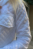 namcoverse Rhombus Zipper Pocketed Jacket